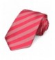 TieMart Guava Formal Striped Tie