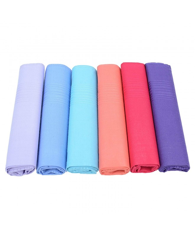 Colorful Boxed Cotton Handkerchiefs Hankies