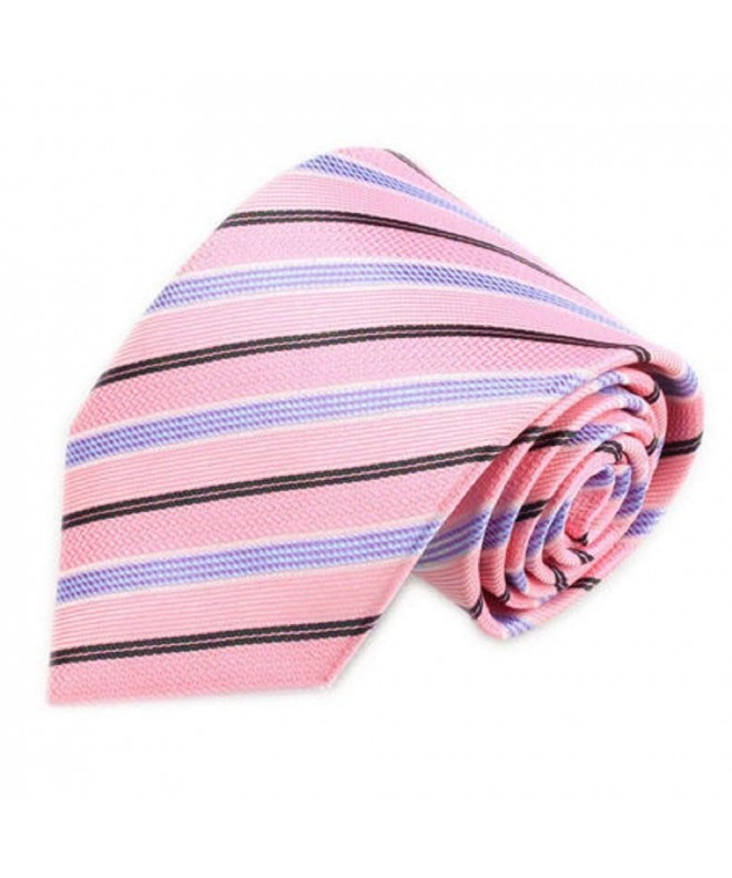 Soophen Polyester Mens Stripe Necktie
