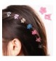 ink2055 Plastic Colorful Flower Hairpins