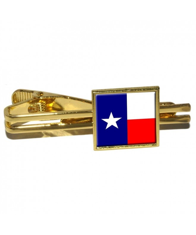 Texas Flag Square Clip Clasp
