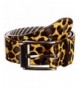 Lowlife Leopard Adder Belt Brown