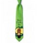 Green Microfiber Happy Groundhog Necktie