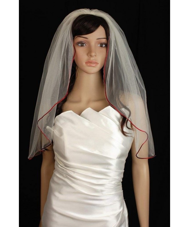 Bridal Wedding White Shoulder Length