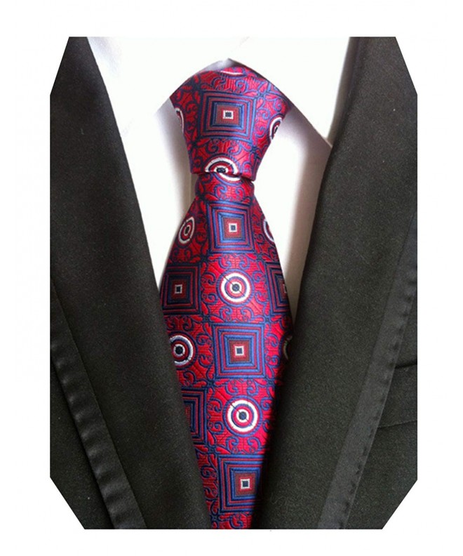 MENDENG Classic Woven Business Necktie