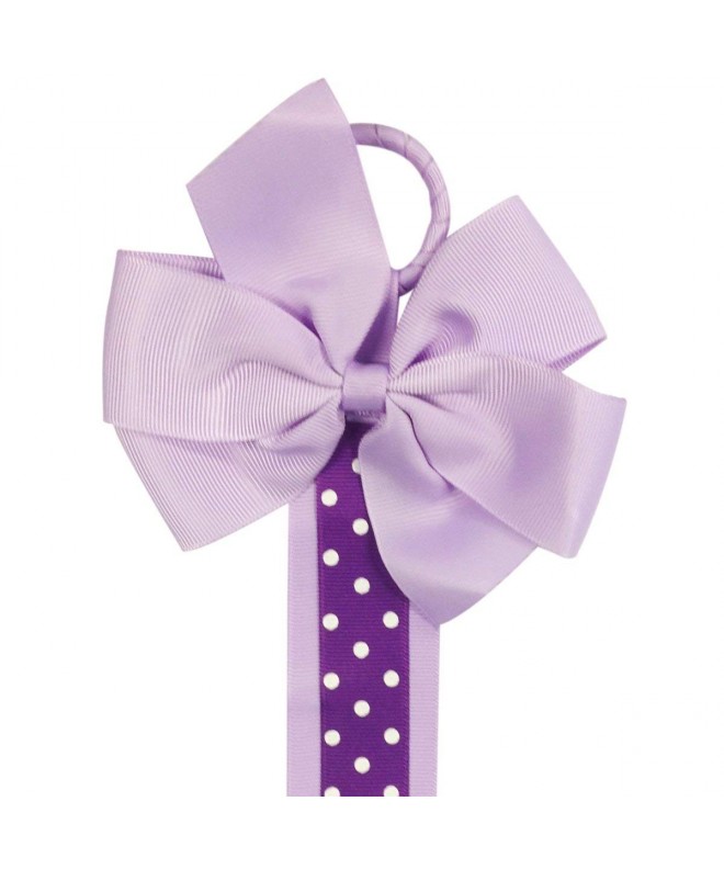 Wrapables Hair Holder Purple Polka