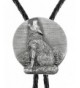 Bolo Tie Howling Sculpted Unpainted