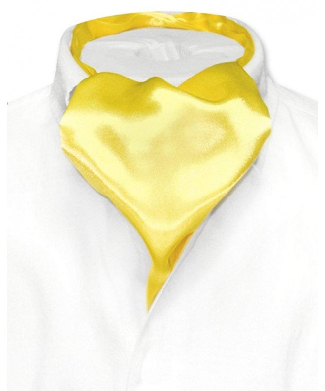 Biagio ASCOT Solid YELLOW Cravat