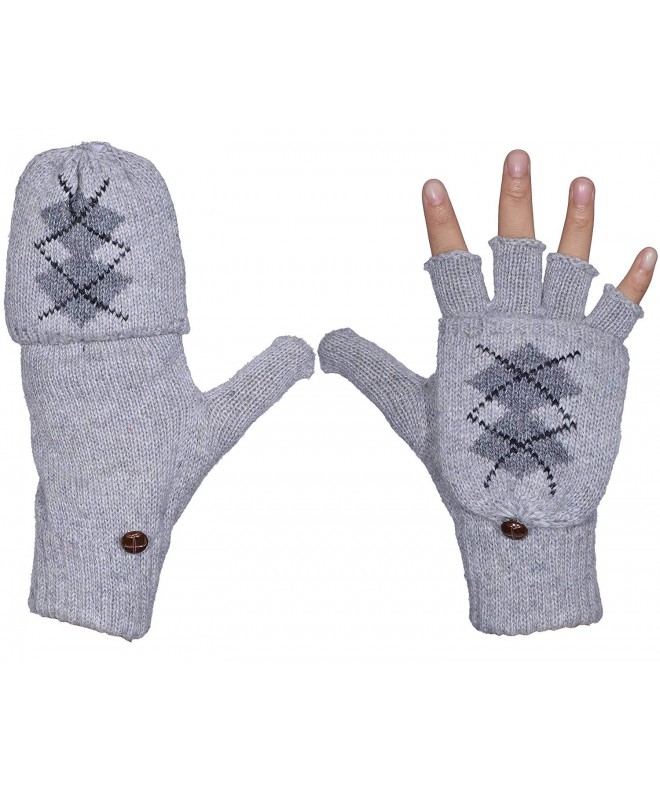 Beurlike Winter Fingerless Gloves Mittens