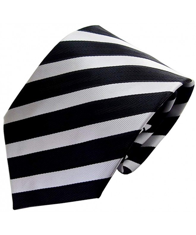 Secdtie Classic Striped Microfiber Necktie