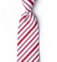 Candy Cane Red Microfiber Tie