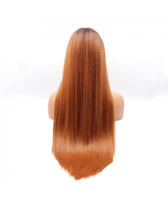 Hairline Straight Synthetic Glueless Resistant