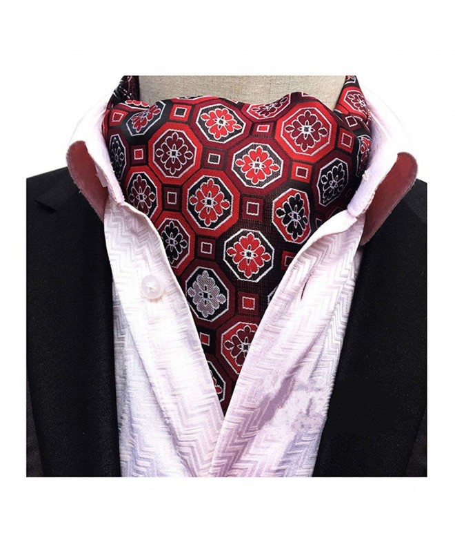 Secdtie Pattern Cravat Handkerchief Neckties