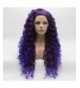 Lushy Curly Purple Friendly Synthetic