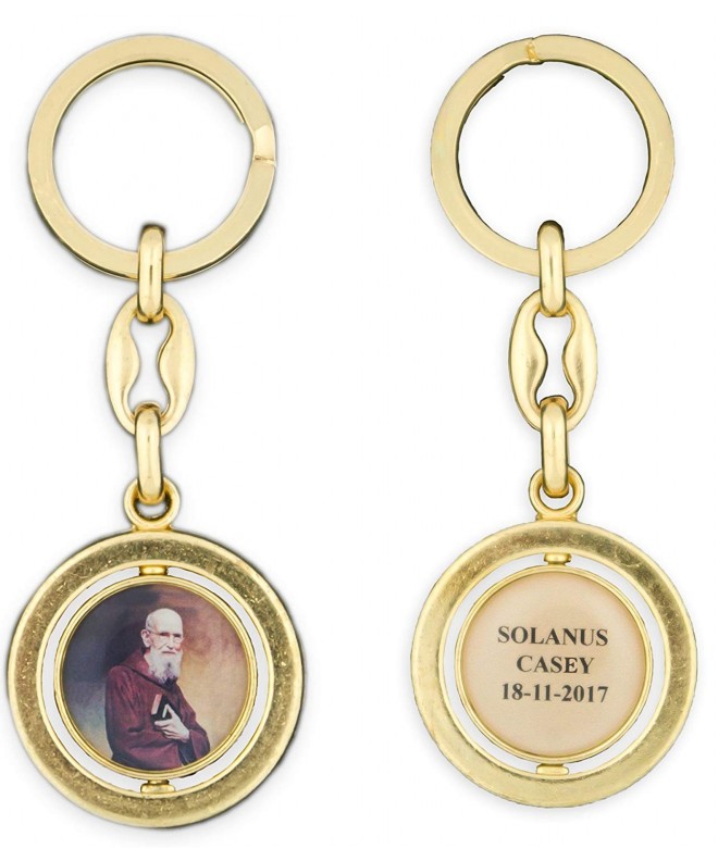Solanus Casey Spinning Chain Gold