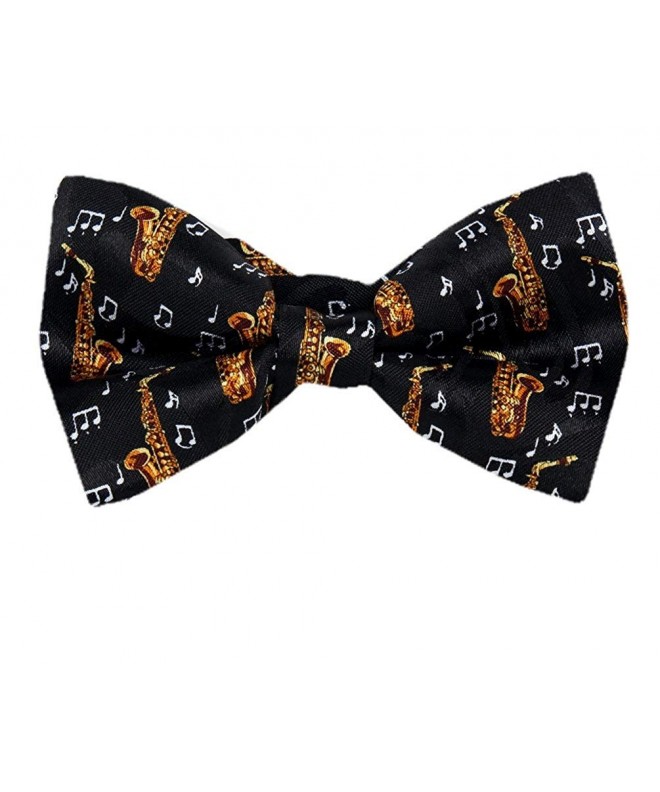 PBTN 195 Musical Saxophone Pre Tied Bow