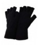 FLOSO Winter Fingerless Gloves Black