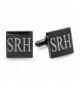 Free Engraving Stainless Square Cufflinks