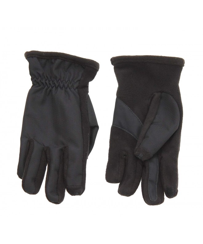 Isotoner Mens SmarTouch Matrix Gloves Black XL