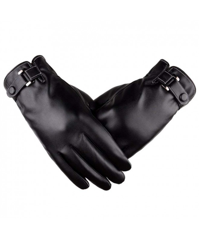 Touchscreen Gloves Leather Driving Weather